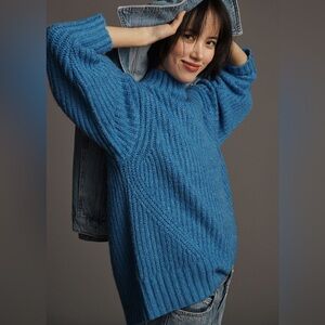 THE DAKOTAH OVERSIZED TURTLENECK SWEATER BY MAEVE Anthropologie